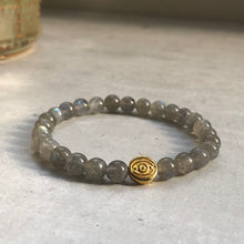 Load image into Gallery viewer, Third Eye Vibes Bracelet • Labradorite, 6mm