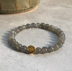 Third Eye Vibes Bracelet • Labradorite, 6mm